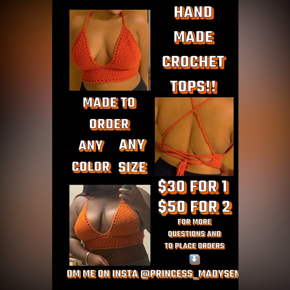 Handmade Crochet Tops - Picture 4 of 4